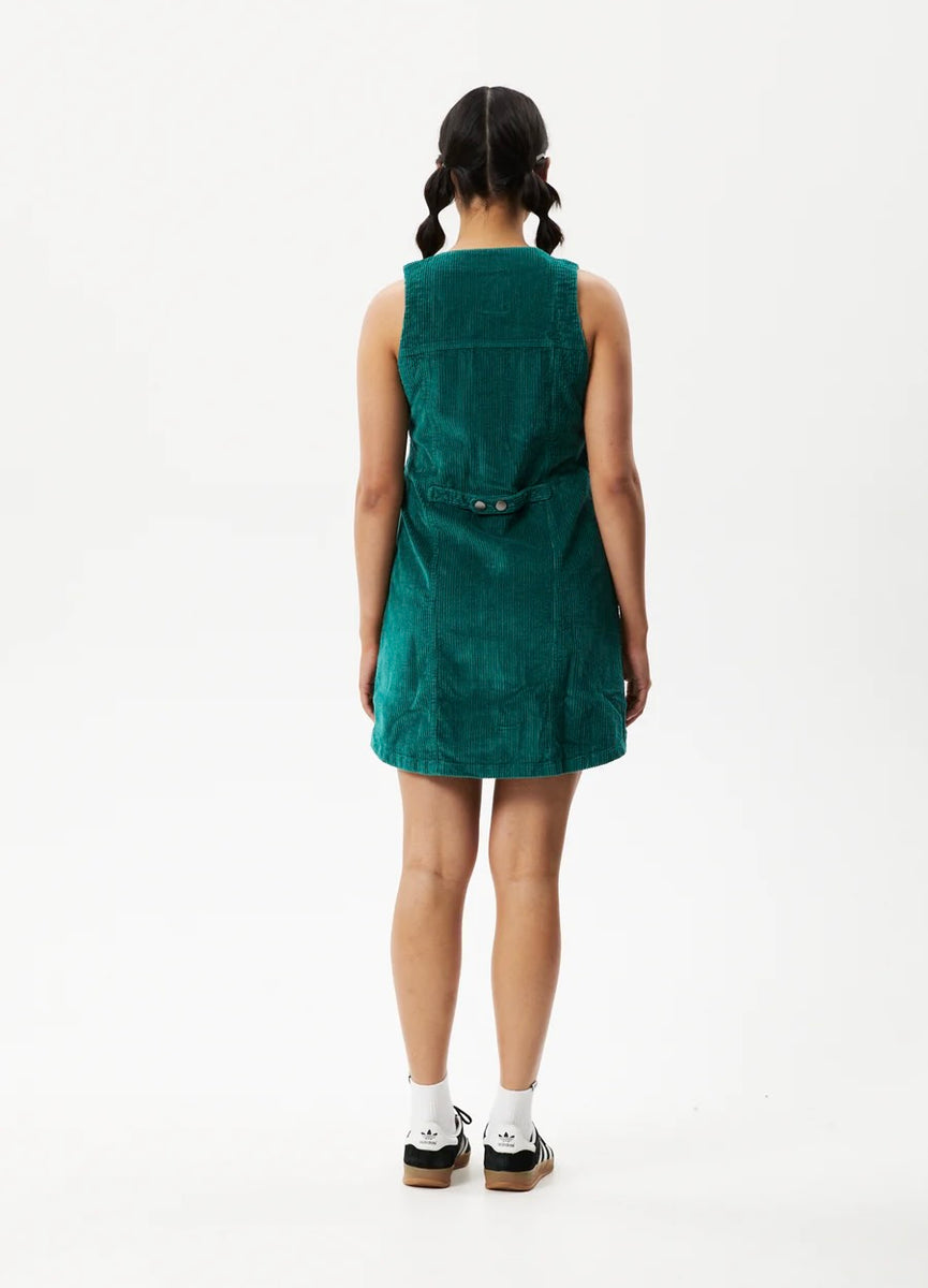 Dark green best sale corduroy dress