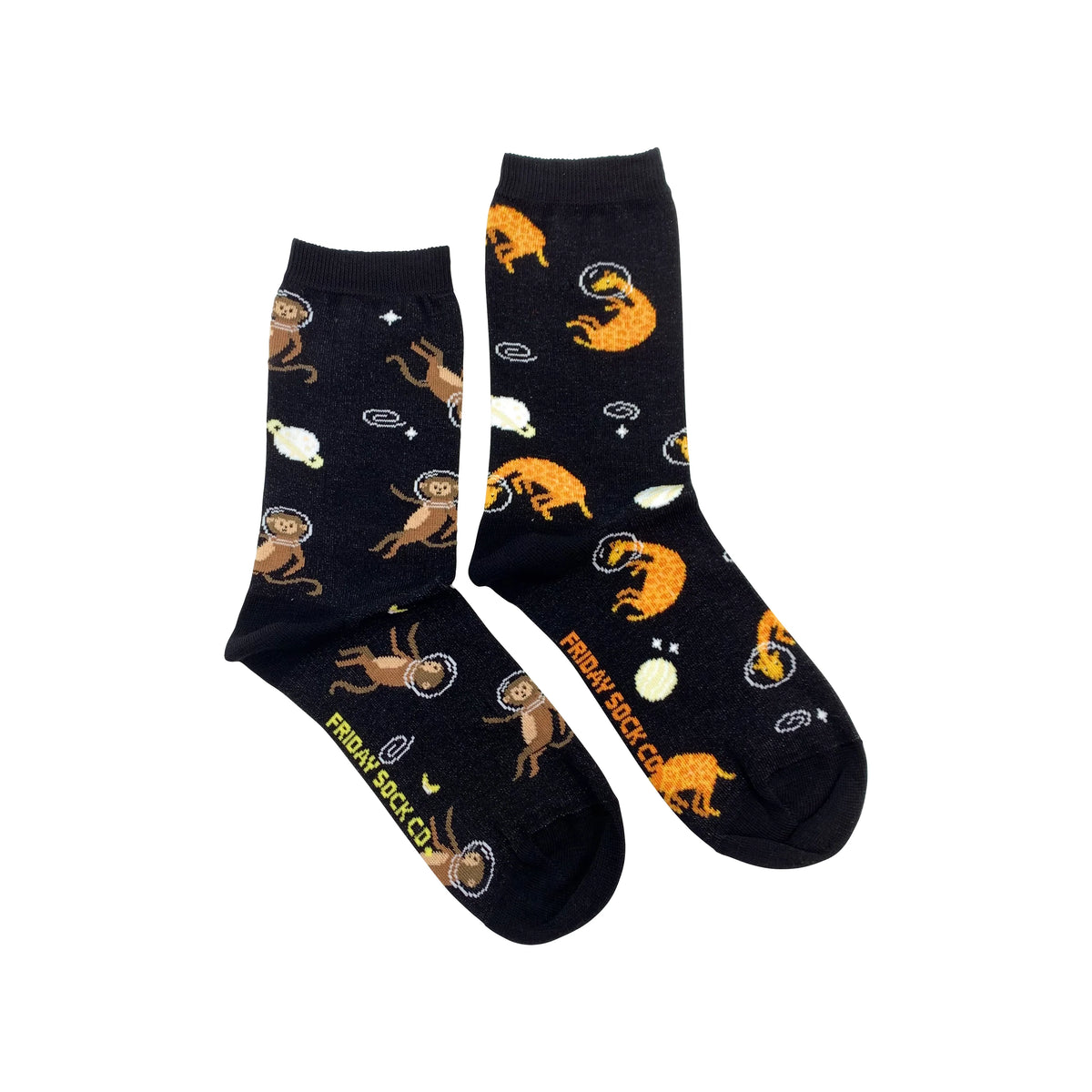 Animals + Space Mismatched Socks – Purr Clothing Calgary