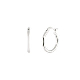 15 mm Hoops - Silver