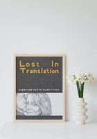 Lost in Translation Print