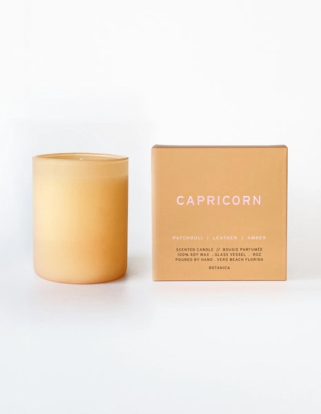 Capricorn Zodiac Candle