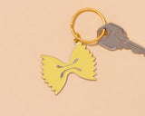 Farfalle Bowtie Pasta Enamel Food Keychain