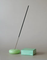 Bubble Incense Holder - Milk Glass