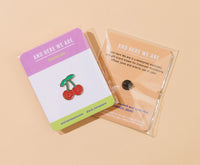 Cherry Fruit Enamel Lapel Pin