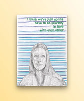 The Royal Tenenbaums / Margot Print