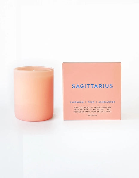 Sagittarius Zodiac Candle