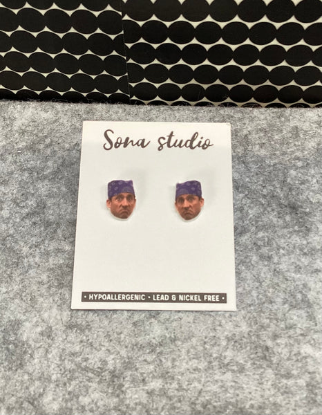 Prison Mike Earrings