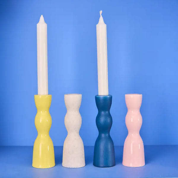 Wave Candleholder - Low