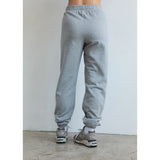 Cotton Terry Sweatpants AAB107 - Heather Grey