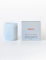 Aries Zodiac Candle