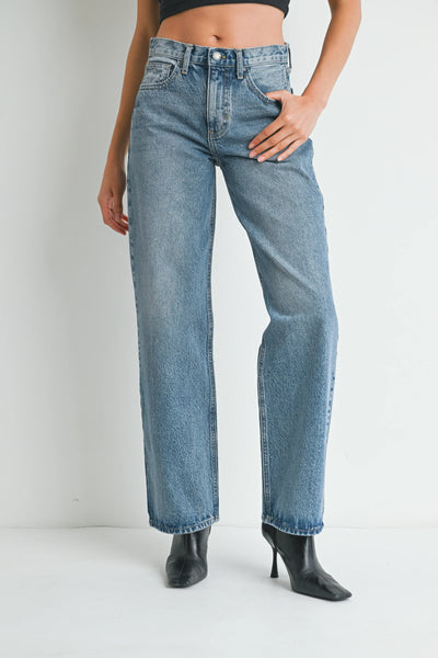 Relaxed Straight - Medium Denim