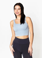 Bamboo Square Neck Rib Tank