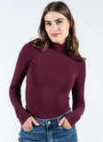 Bamboo Short Turtleneck