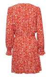 Tusnelda Dress- Orange Flower