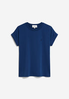 Idaara Organic Cotton T Shirt - Faded Indigo