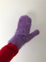 Fluffy Angora Mittens