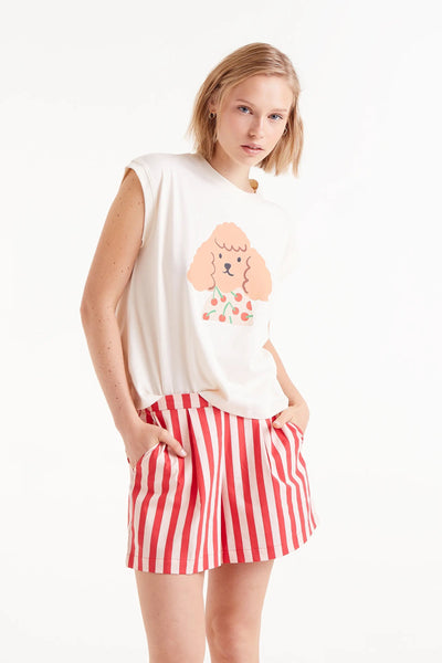 Cherry Dog T Shirt