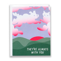 Pet Condolences Cloud Card