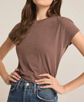 Modern Slub Tee - Deep Taupe