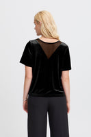 Nana Short Sleeve Top - Black