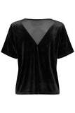 Nana Short Sleeve Top - Black