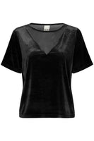 Nana Short Sleeve Top - Black