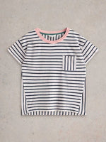 Dani Tee - Navy Multi