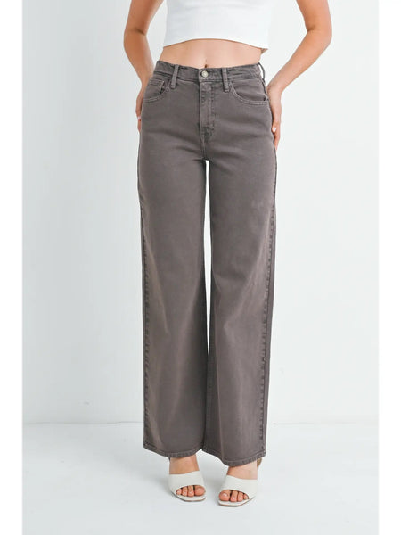 Relaxed  Wide Leg - Vintage Brown