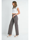 Relaxed  Wide Leg - Vintage Brown