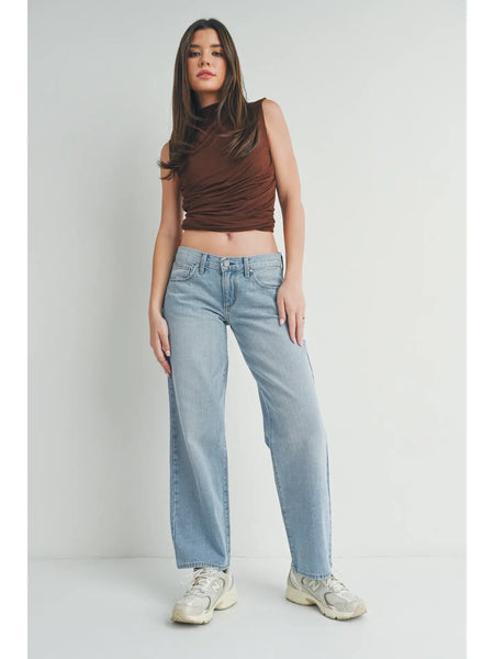 Low Rise Loose Jean - Light