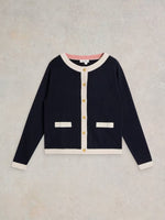 Charlotte Cardigan - Navy Multi