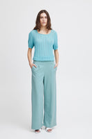 Kate Sus Long Wide Pant - Nile Blue