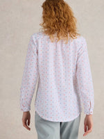 Sophie Organic Cotton Shirt - Ivory Multi