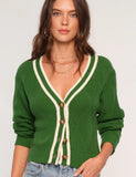 Clarke Cardigan - Grass