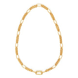 Oval Link Statement Chain Necklace