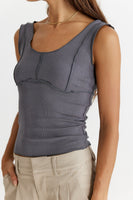 Emmie Exposed Seam Tank Top