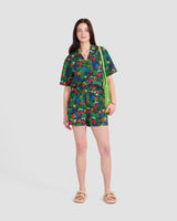 Frogs Printed Oversized Shirt