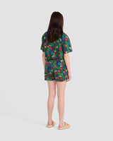 Frogs Printed Oversized Shirt