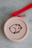 Piggy Zipper Coin Pouch