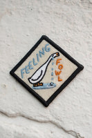 Feeling Fowl Felt Sticker Patch