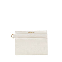 Alex Card Holder - Coconut Cream Pebbled