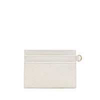 Alex Card Holder - Coconut Cream Pebbled