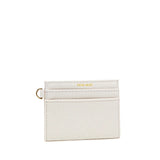 Alex Card Holder - Coconut Cream Pebbled