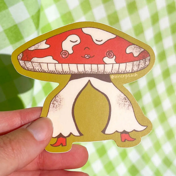 Groovy Shroom Sticker