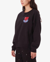 Heart Crew Fleece - Digital Black