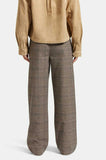 Ludlow Pant - Brown/Cream Houndstooth