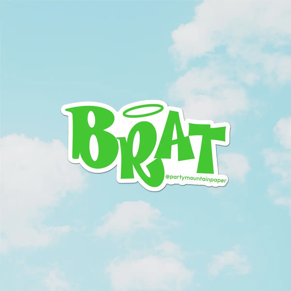 Brat Sticker