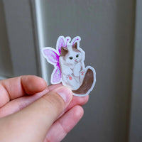 Mini Fairy Cat Sticker