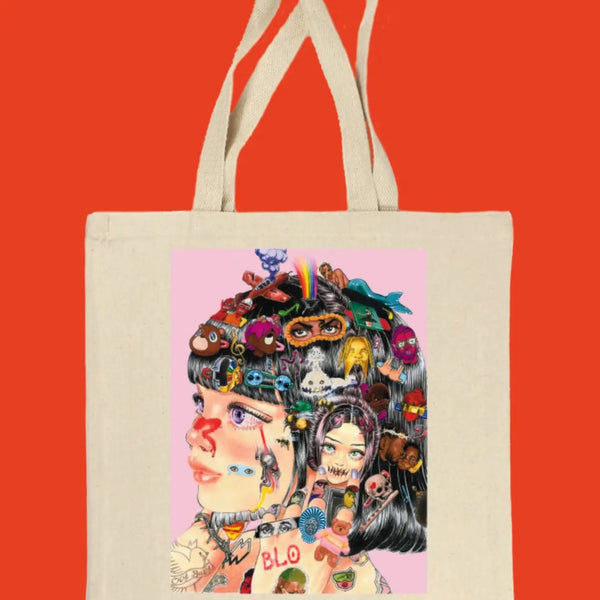 Popkiller Artist Series Cogumeli Music Obsession Tote Bag