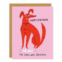 Delicious Cake Greeting Card